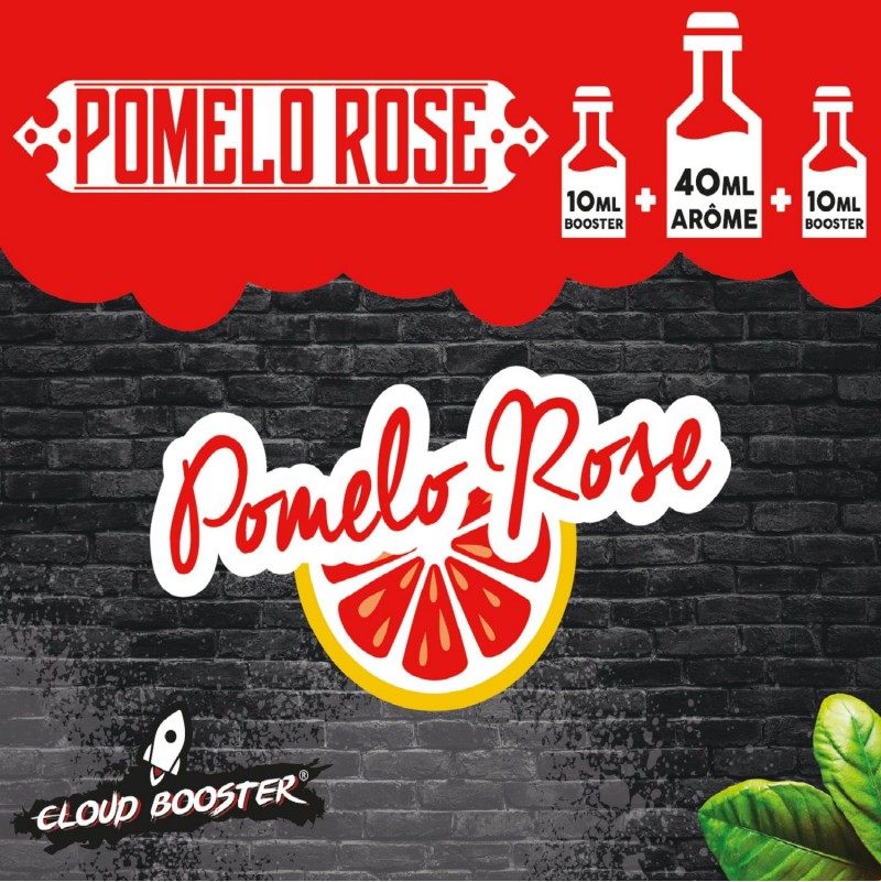 POMELOS ROSE 40 ML+2*10 ML BOOSTERS