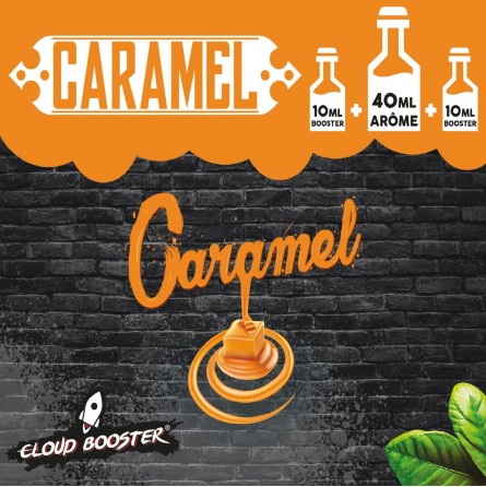 CARAMEL 40 ML+2*10ML BOOSTERS