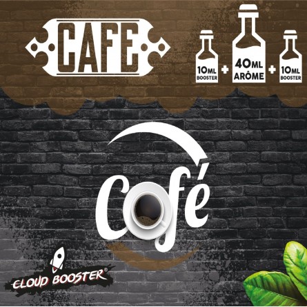 CAFÉ 40 ML+2*10ML BOOSTERS