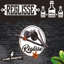RÉGLISSE 40 ML +2*10 ML BOOSTERS