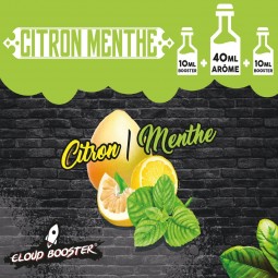 CITRON-MENTHE 40 ML + 2*10ML BOOSTERS