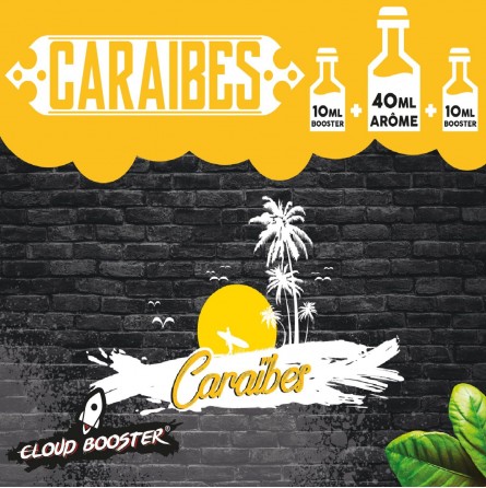 CARAÏBES 40 ML+2*10ML BOOSTERS