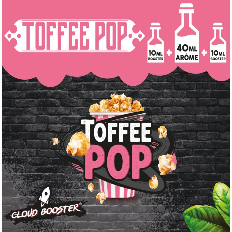 TOFFEE POP 40 ML +2*10ML BOOSTERS