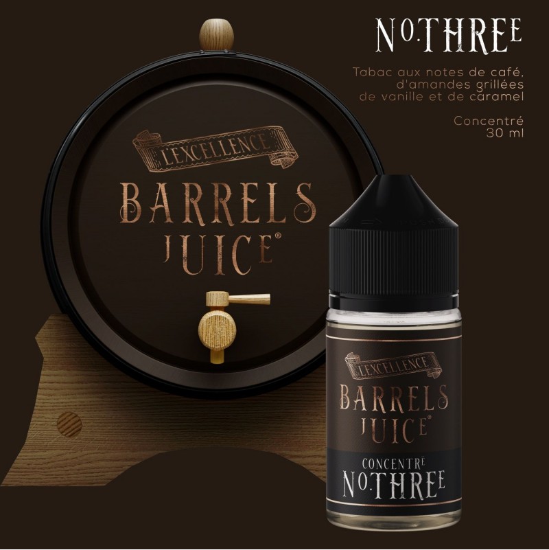 Concentré N° Three 30 Ml - Barrels Juice
