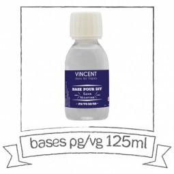 BASE PG-VG 125 ML Sans nicotine