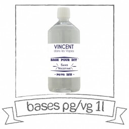 BASE PG/VG 1L Sans nicotine