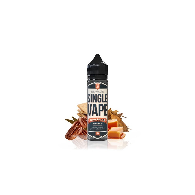 SINGLE VAPE "NUMERO 3" en 0 MG