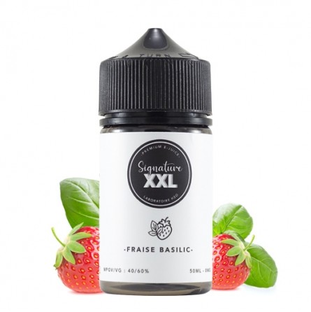 Fraise Basilic 50ml Végétal SIGNATURE