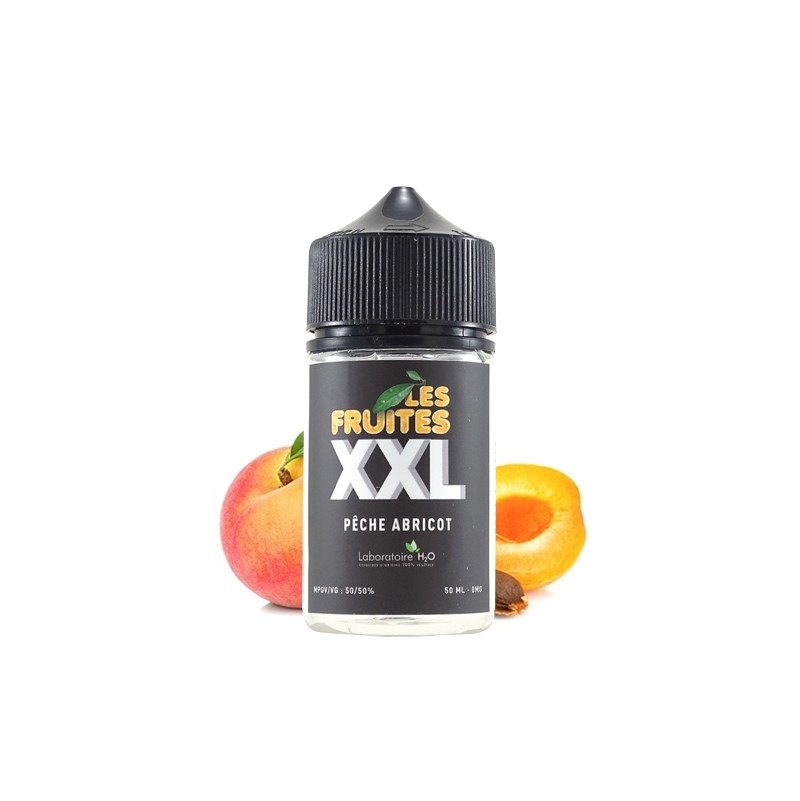 Pêche Abricot 50ml Végétal XXL FRUITES